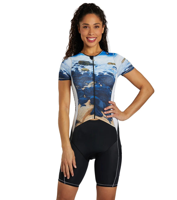 Traje de triatlón híbrido Forza para mujer