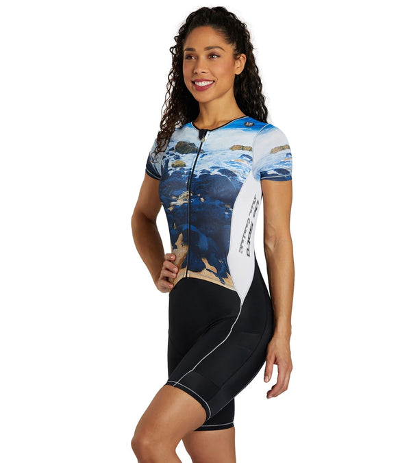 Traje de triatlón híbrido Forza para mujer