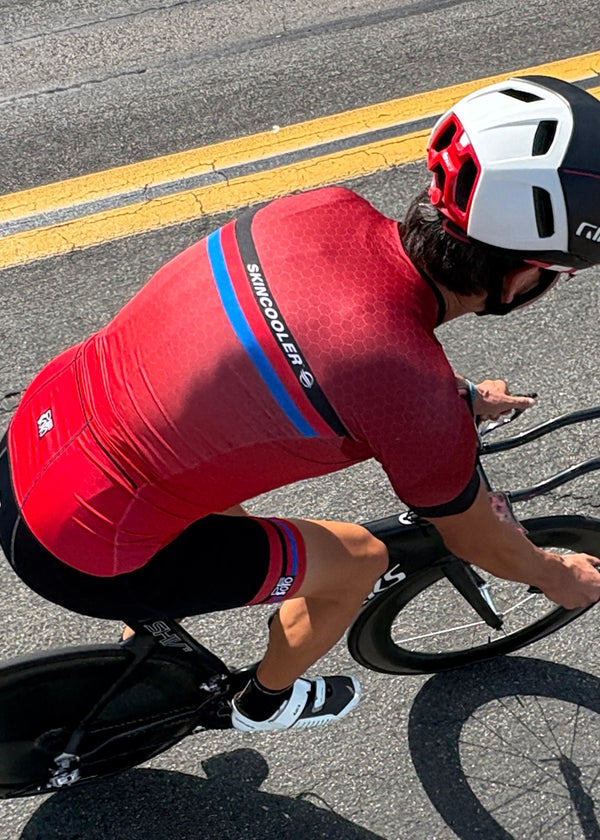 Top con cremallera completa y enfriador de piel para hombre