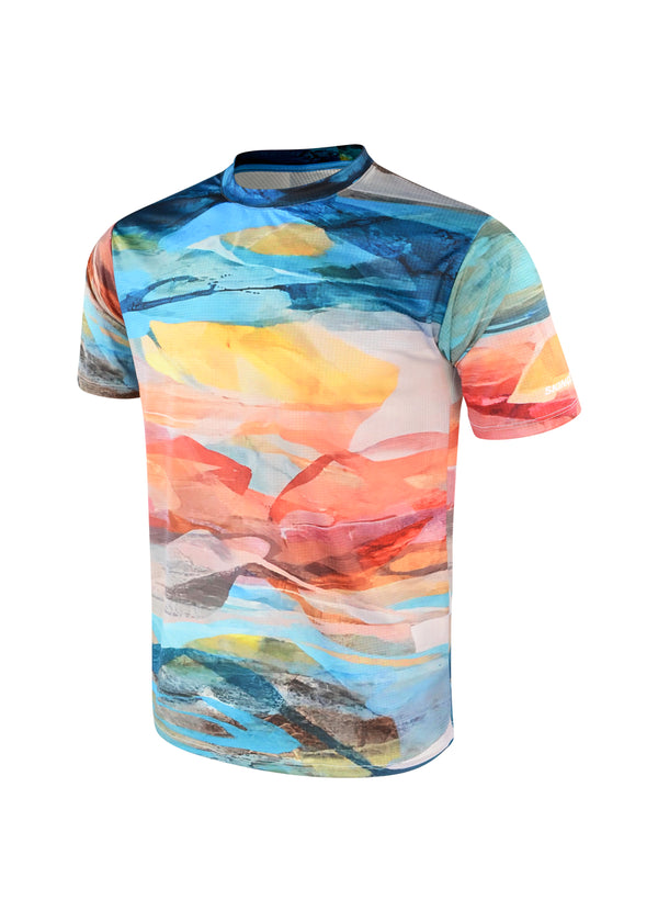 Camiseta técnica de seda Skin Cooler para hombre