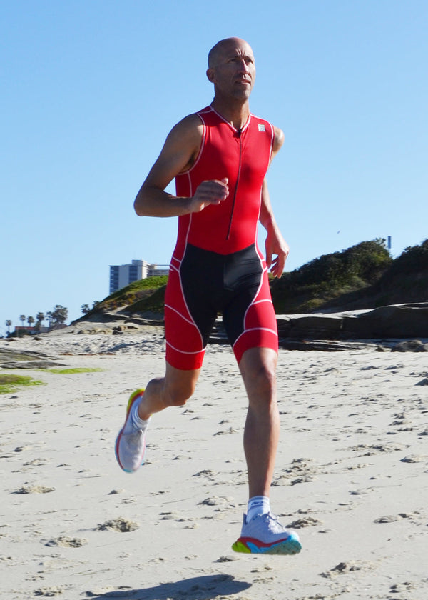 Traje de triatlón de manga corta Mobius para hombre