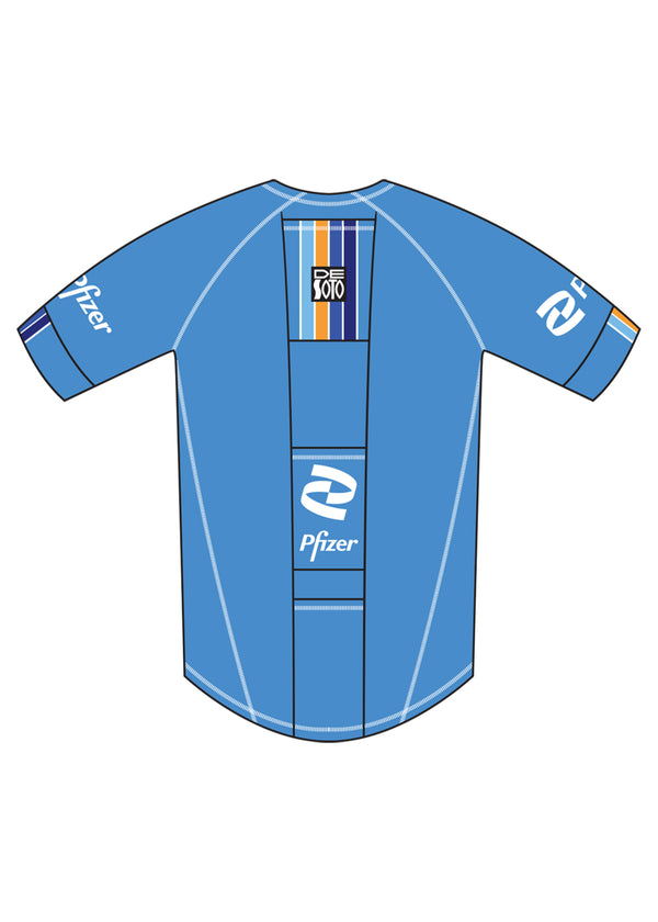 Camiseta de manga corta para correr Skin Cooler para hombre - Pfizer