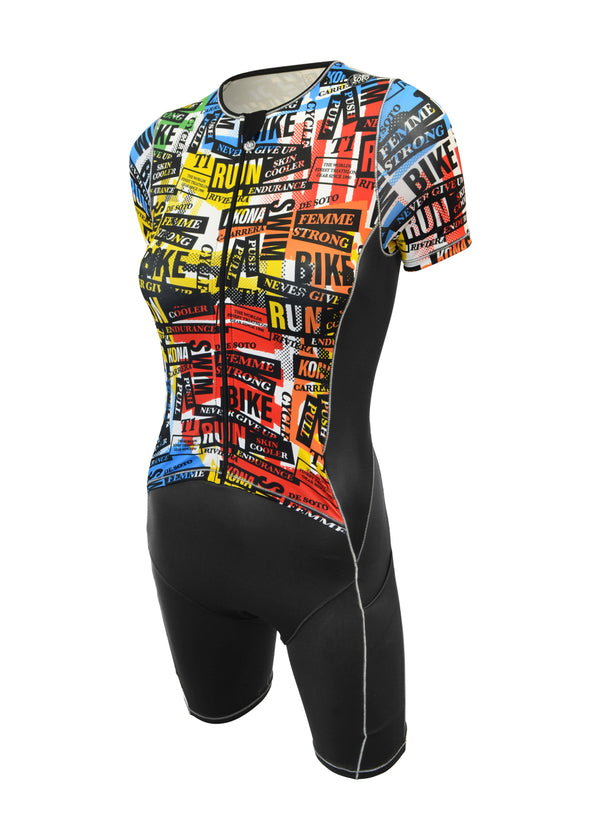Traje de triatlón híbrido Forza para mujer