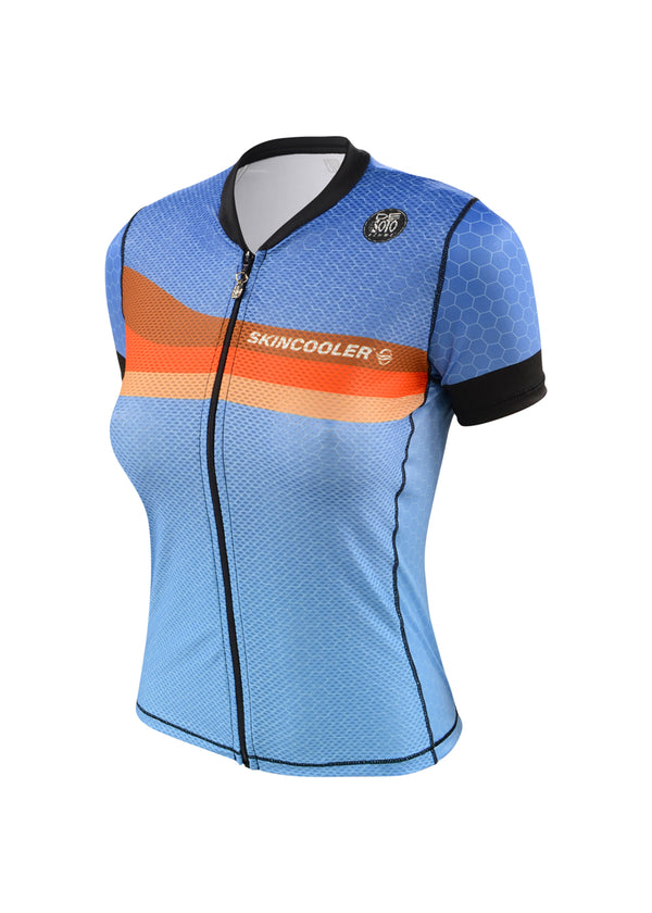 TOP CON CREMALLERA COMPLETA SKIN COOLER PARA MUJER*