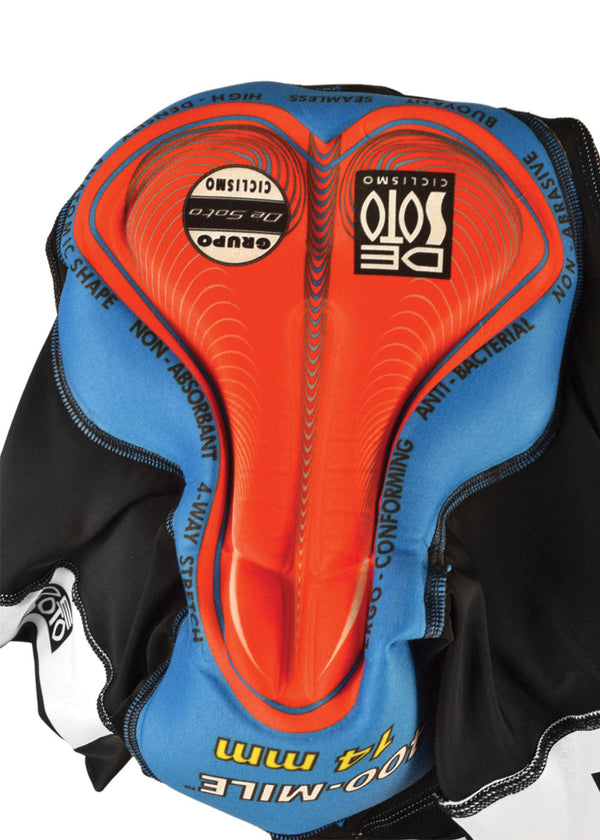 Culotte con tirantes de ciclismo Mobius para hombre, personalizado