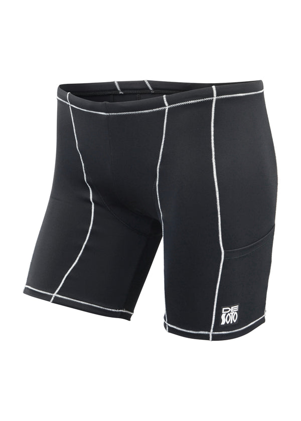 Pantalón corto de corte bajo Carrera Tri para hombre, con 2 bolsillos