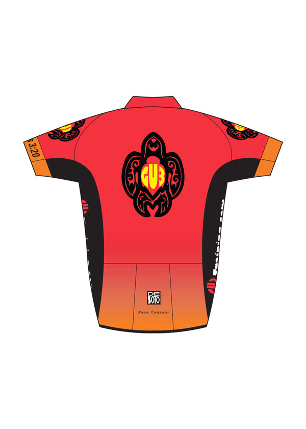 Camiseta de manga corta con cremallera completa Skin Cooler para hombre - GU3