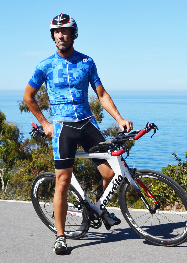 Top con cremallera completa y enfriador de piel para hombre