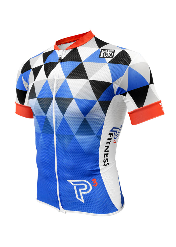 Camiseta de manga corta con cremallera completa y enfriador de piel para hombre - Personalizada