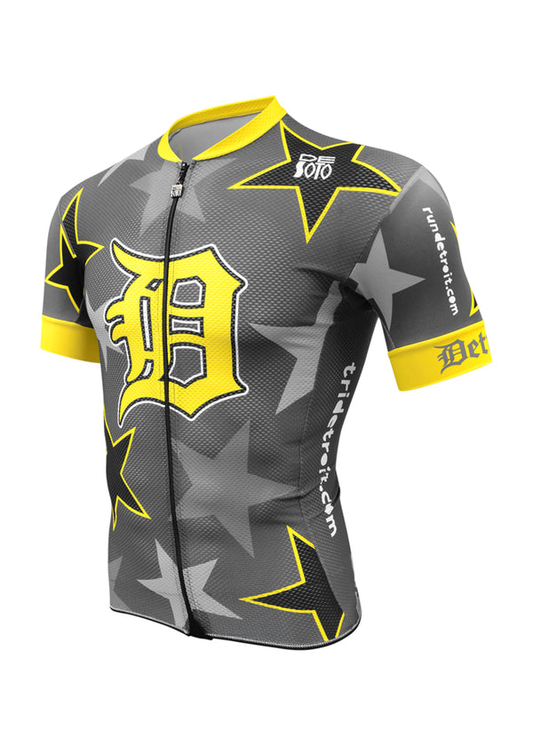 Camiseta de manga corta con cremallera completa y enfriador de piel para hombre - Personalizada