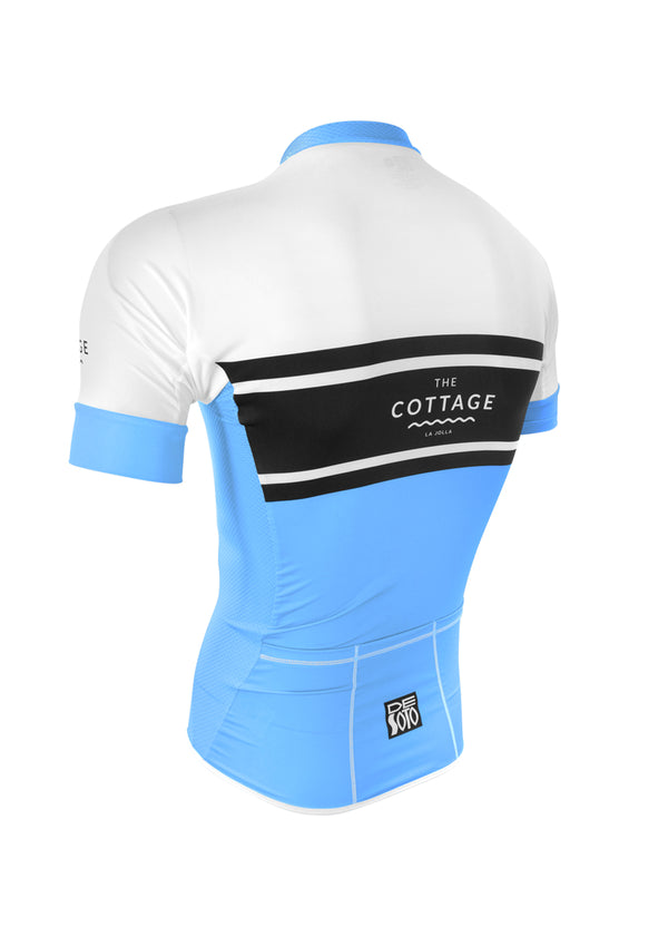 Camiseta de manga corta con cremallera completa y enfriador de piel para hombre - Personalizada