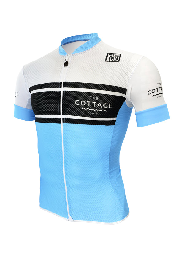 Camiseta de manga corta con cremallera completa y enfriador de piel para hombre - Personalizada