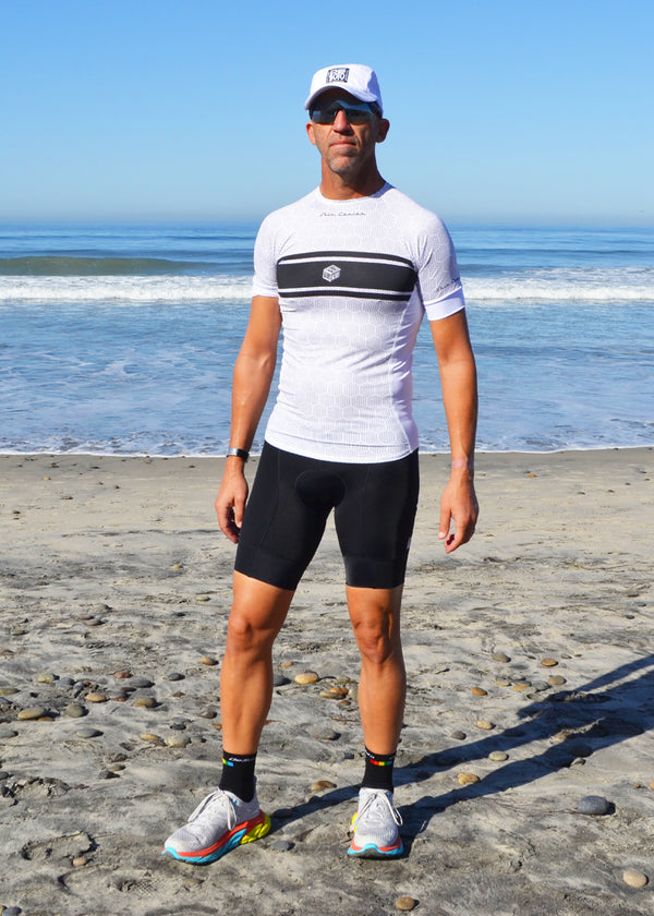 Pantalones cortos de triatlón de 4 bolsillos Mobius para hombre - SBTRI