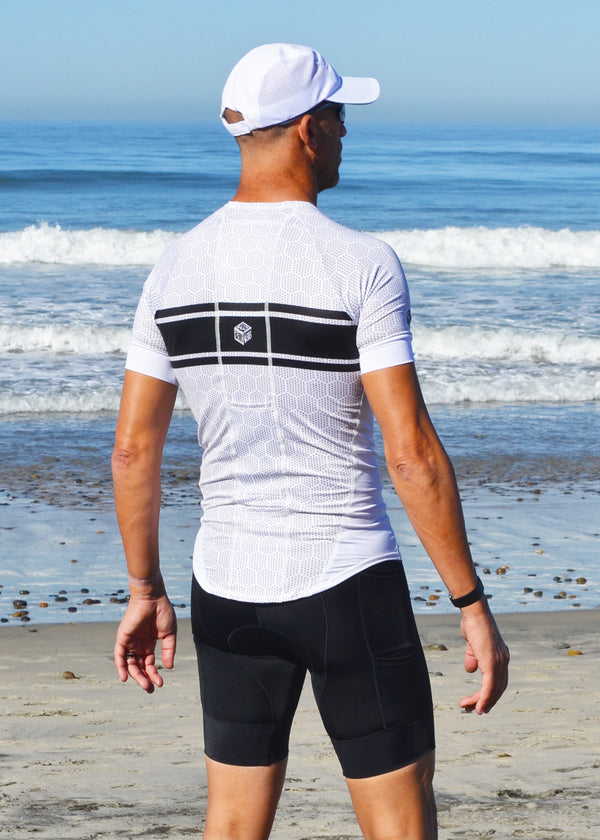 Pantalones cortos de triatlón de 4 bolsillos Mobius para hombre - SBTRI