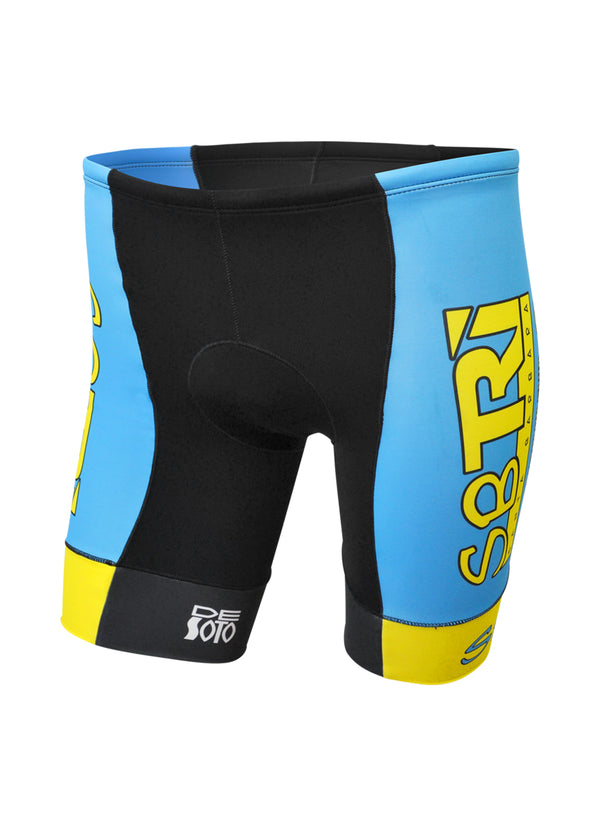 Pantalones cortos de triatlón Mobius para hombre, personalizados
