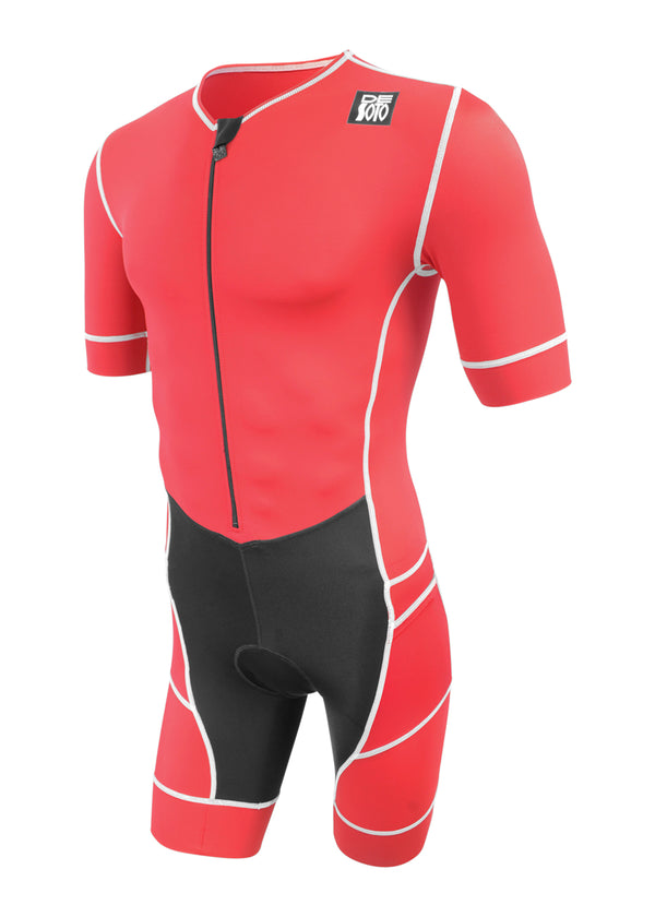Traje de triatlón de manga corta Mobius para hombre
