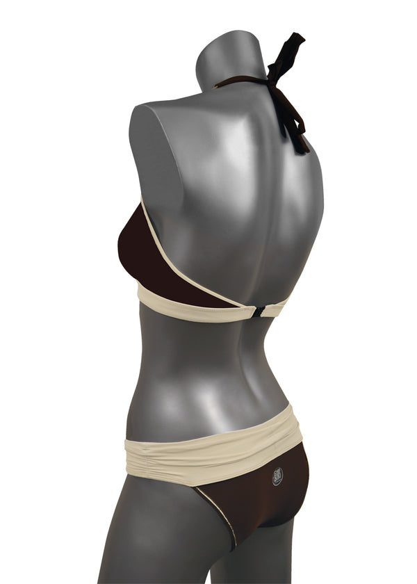 Top de baño Qtkini para mujer