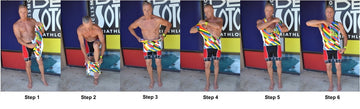 A TIP FROM EMILIO:  STEP THIS WAY! (An easy way to put on & remove a tri top)