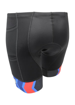 Pantalón corto de triatlón Forza de 4 bolsillos para hombre