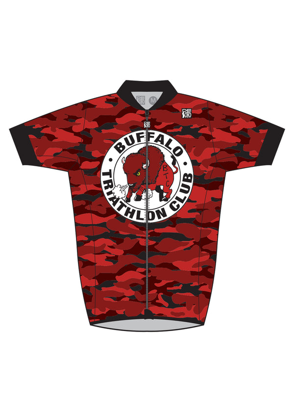 Camiseta de triatlón con cremallera completa y manga corta para hombre Skin Cooler - Team P3