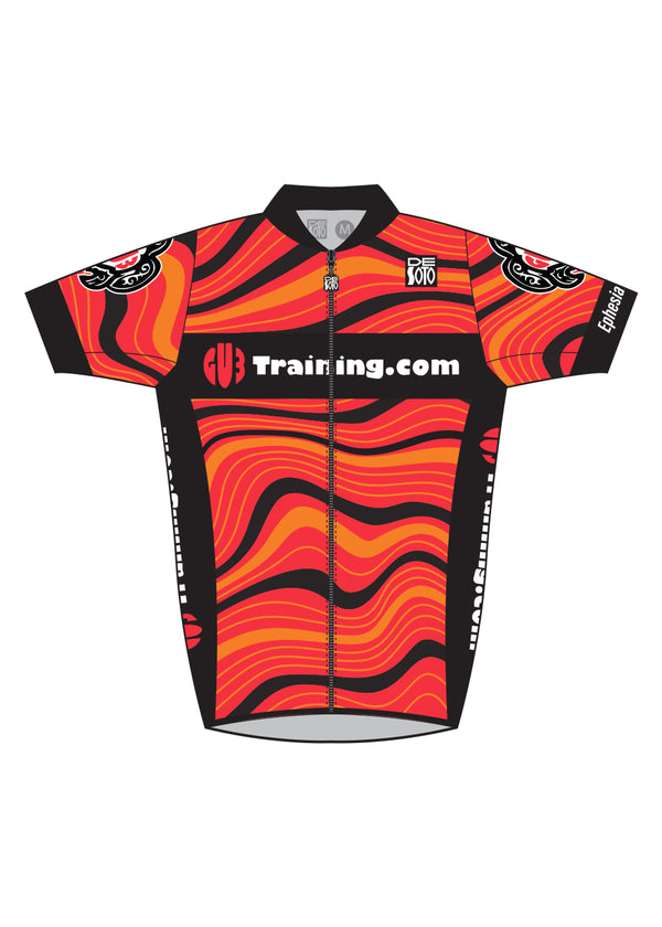 Camiseta de manga corta con cremallera completa Skin Cooler para hombre - GU3