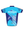 Camiseta de triatlón con cremallera completa y manga corta para hombre Skin Cooler - Team P3