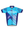 Camiseta de triatlón con cremallera completa y manga corta para hombre Skin Cooler - Team P3