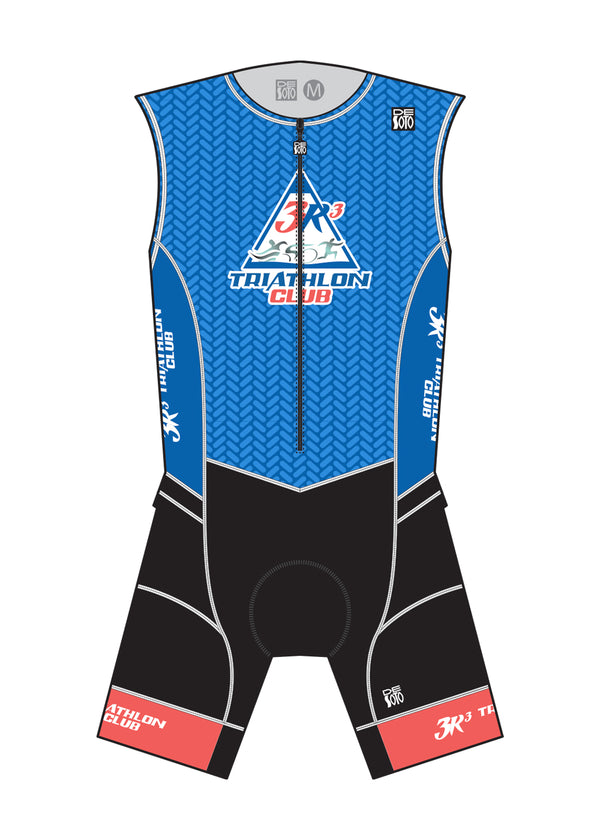 Traje de triatlón de manga corta Mobius para hombre