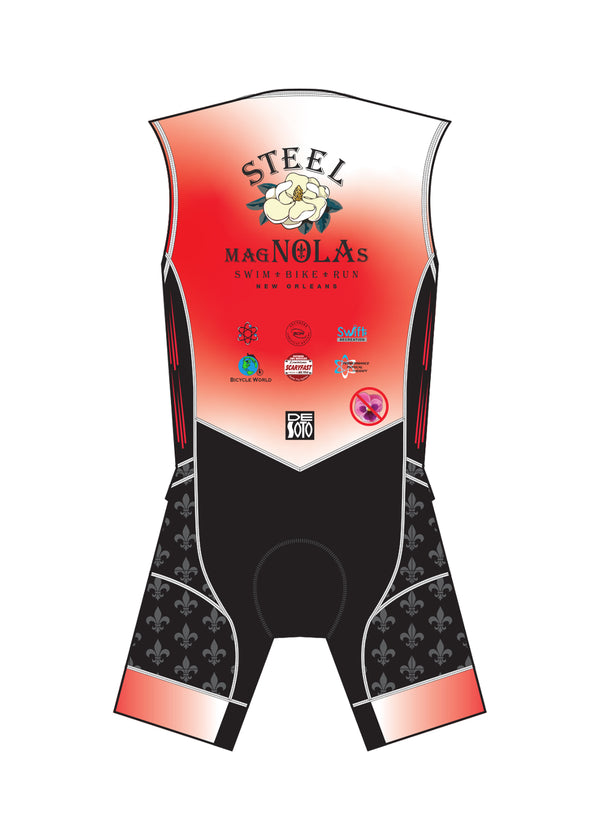 Men's Mobius Sleeveless Trisuit - Steel MagNOLA