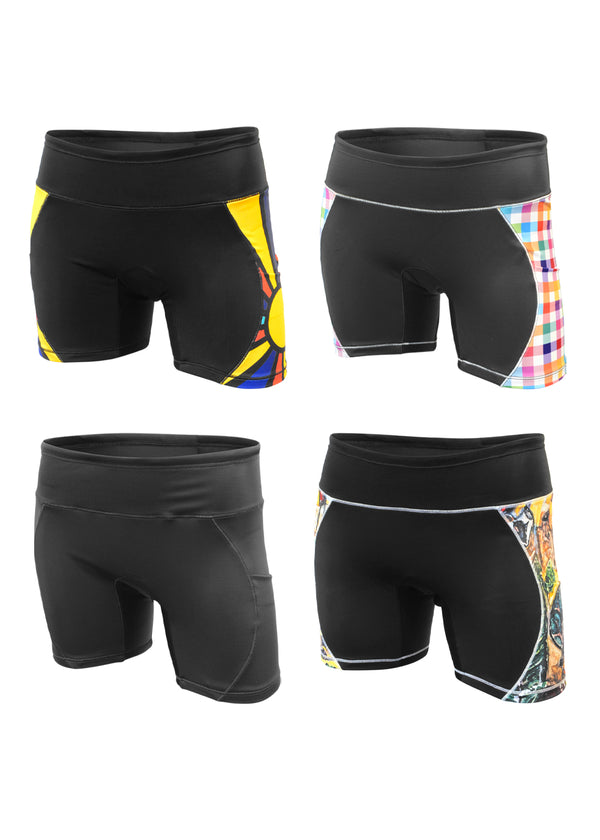 Pantalón corto de triatlón Carrera para mujer