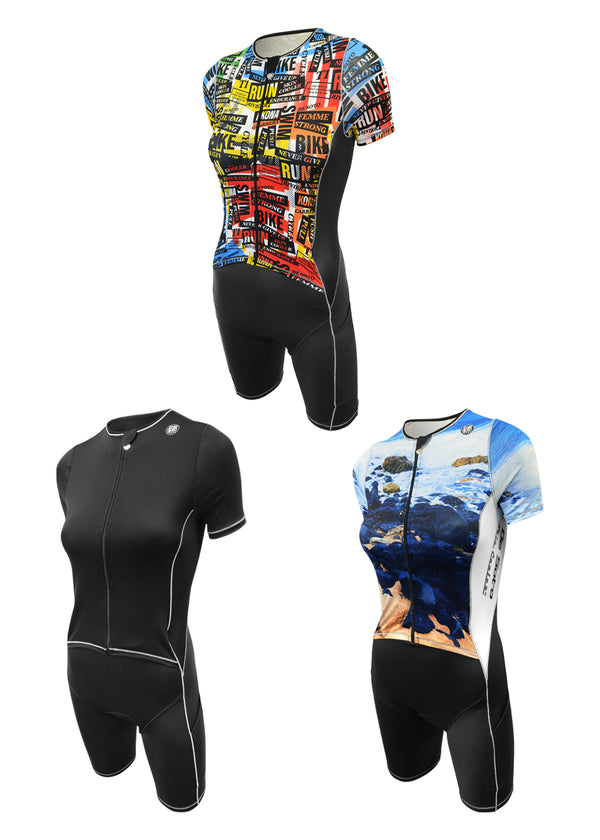 Traje de triatlón híbrido Forza para mujer