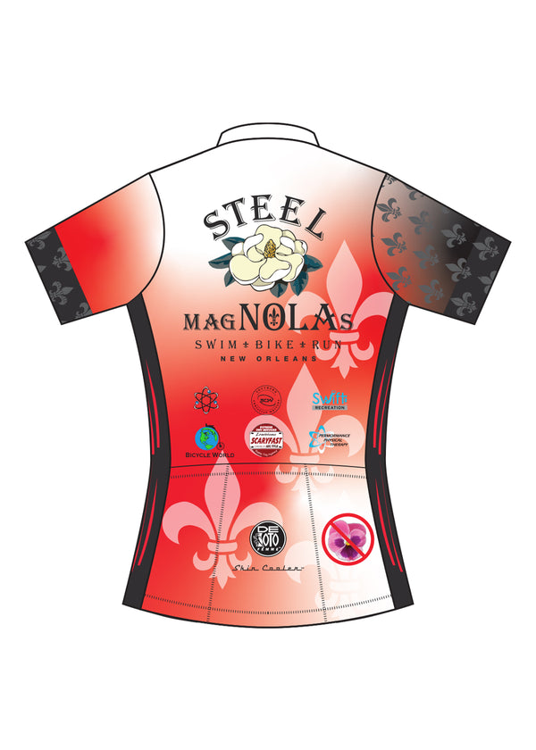 Women’s Skin Cooler Full-Zip Top Short Sleeve - Steel magNOLA