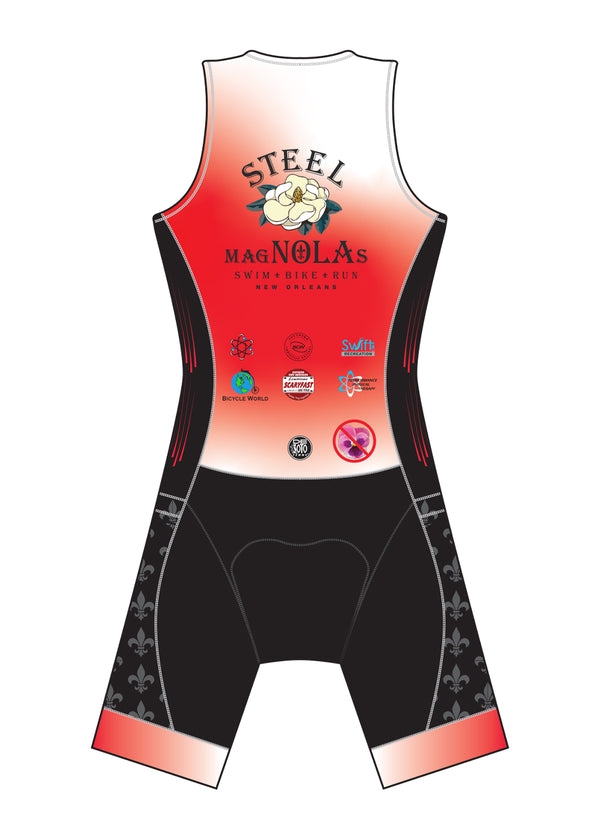 Women’s Mobius Trisuit - Steel magNOLA