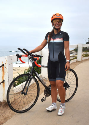 Traje de triatlón Forza para mujer (manga corta)