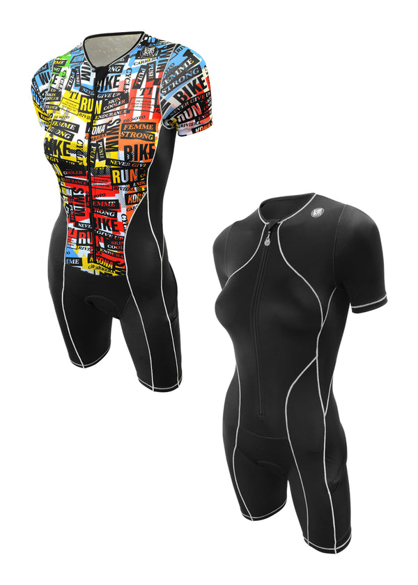 Femme “Sneak-A-Poo” Riviera Flisuit™ - BYO (Build Your Own)