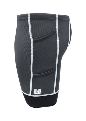 Pantalón corto de triatlón Forza de 4 bolsillos para hombre