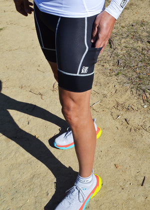 Pantalón corto de triatlón Forza de 4 bolsillos para hombre - BYO Classics (diseña el tuyo)