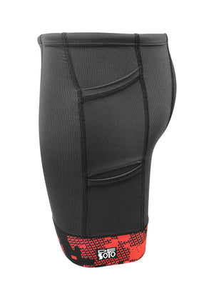 Pantalón corto de triatlón Forza de 4 bolsillos para hombre