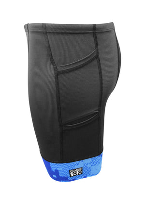 Pantalón corto de triatlón Forza de 4 bolsillos para hombre