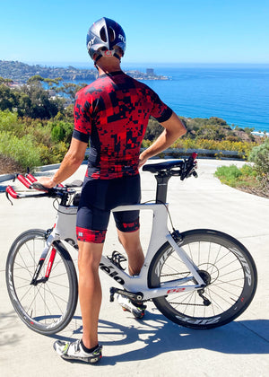 Top con cremallera completa y enfriador de piel para hombre