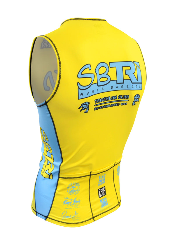 Camiseta de triatlón con media cremallera Skin Cooler para hombre - SBTRI