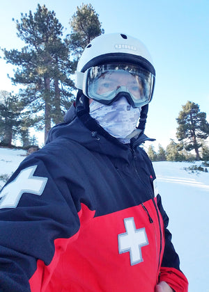 Tubo de dirección Skin Cooler™ y polaina para el cuello