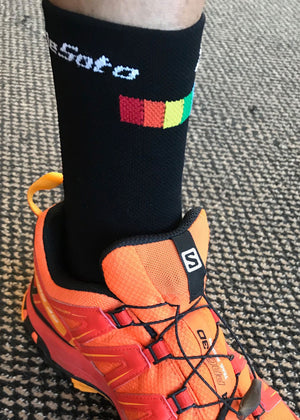 Calcetines Run-Cycle - Negro Arcenciel