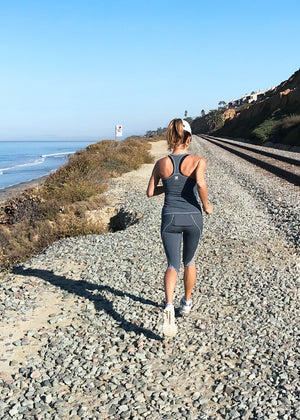 Capri de triatlón Carrera para mujer