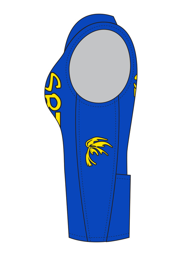 Camiseta de triatlón con media cremallera Skin Cooler para mujer - SBTRI 