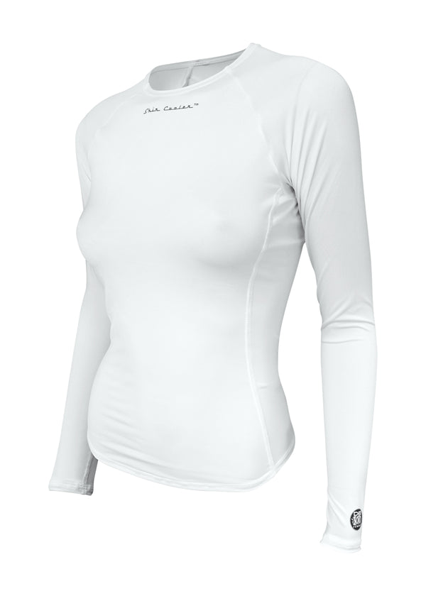 Camiseta de manga larga Skin Cooler para mujer - Mid-Tn